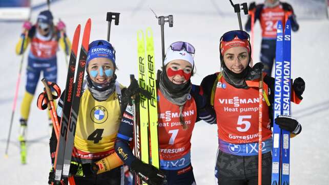 Preuß Zweite in Biathlon-Verfolgung - Voigt Dritte