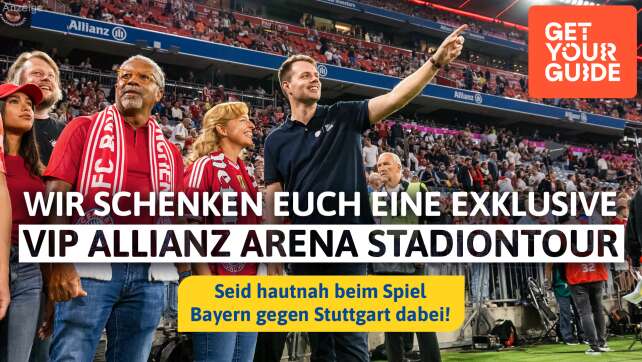 GetYourGuide schenkt euch eine VIP Allianz Arena Stadiontour