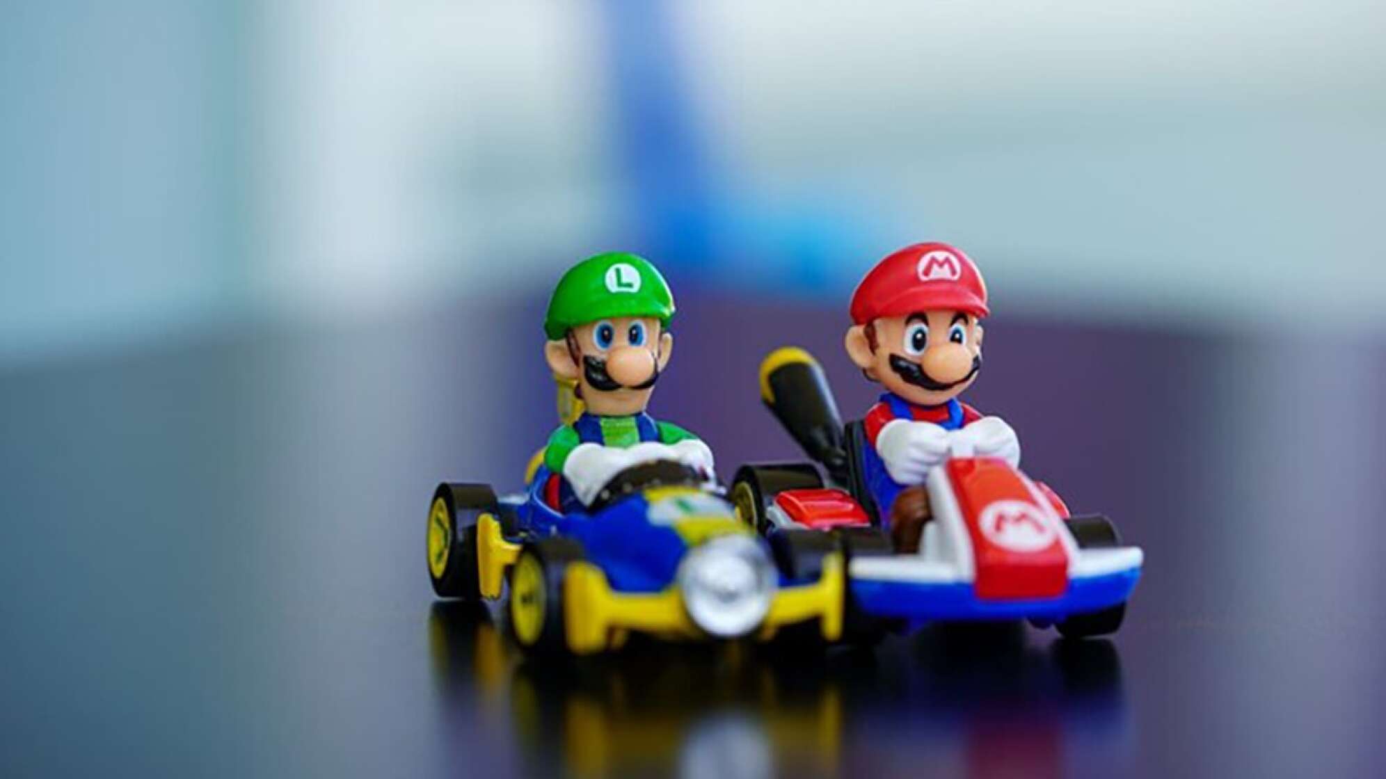 Super Mario und Luigi in Mario Kart