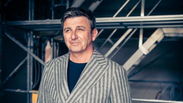 Schauspieler Hans Sigl im Sonntagsfrühstück