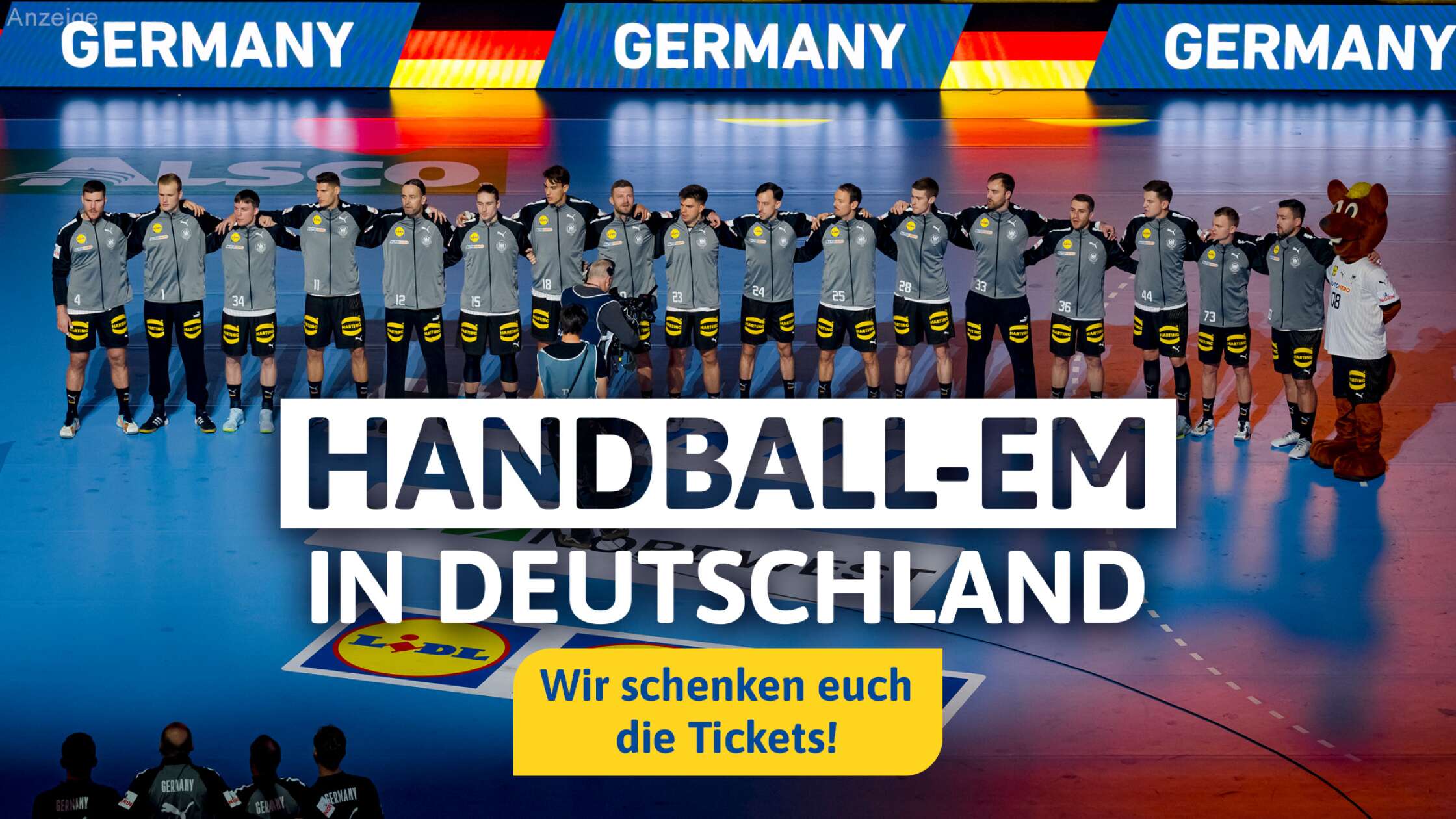 HandballEM in Deutschland Wir schenken euch die Tickets!