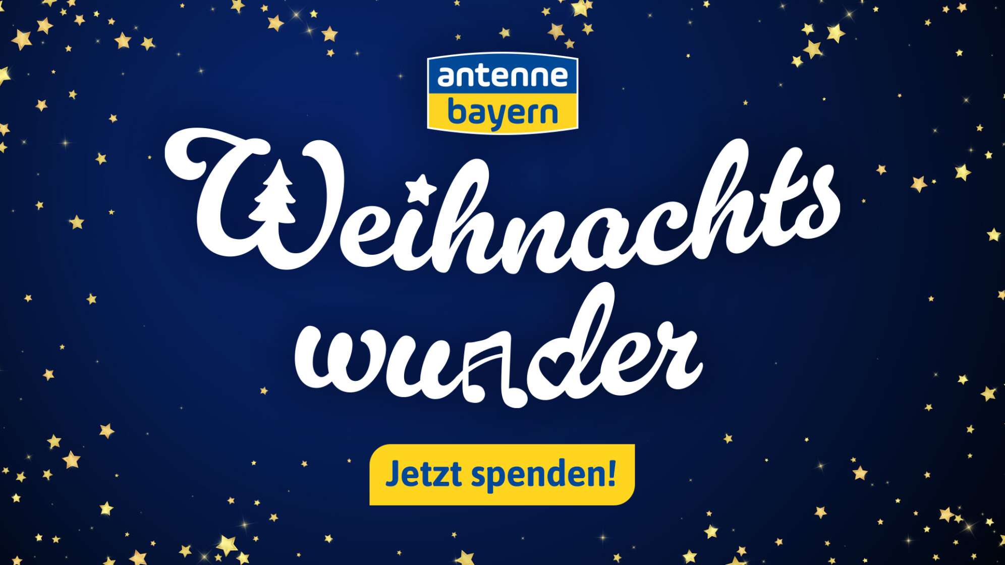 Jetzt spenden: Das ANTENNE BAYERN Weihnachtswunder