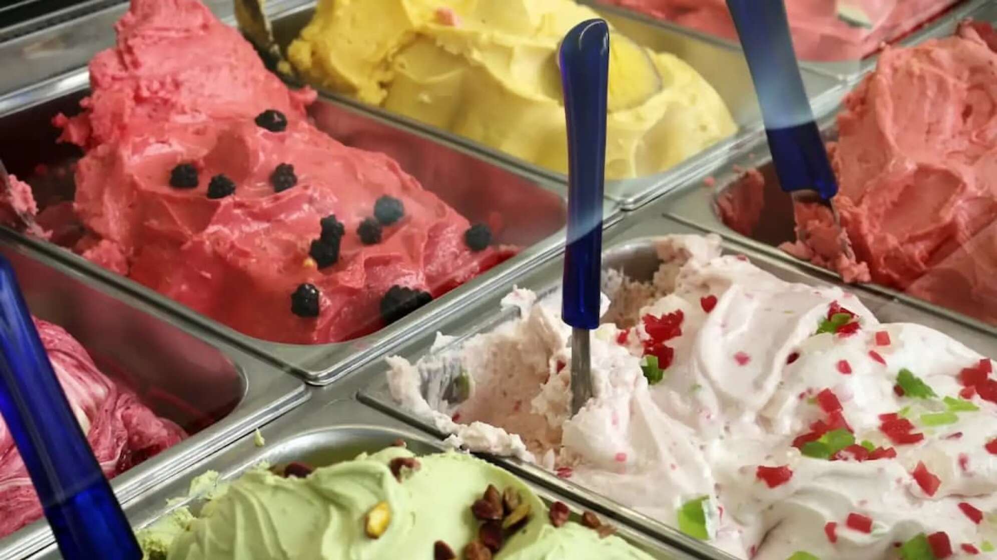 Eis in der Eisdiele