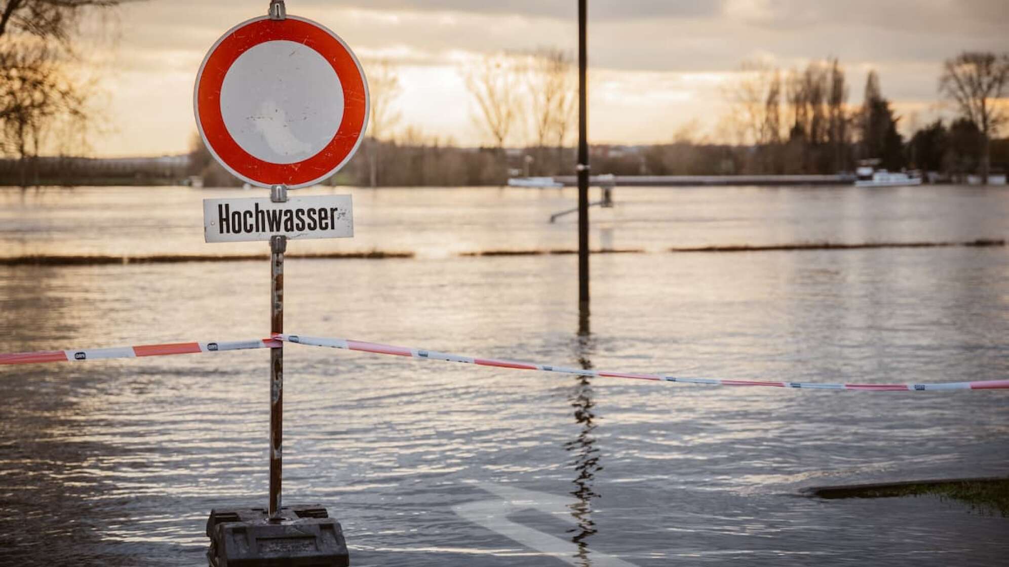 Hochwasser, Schnee
