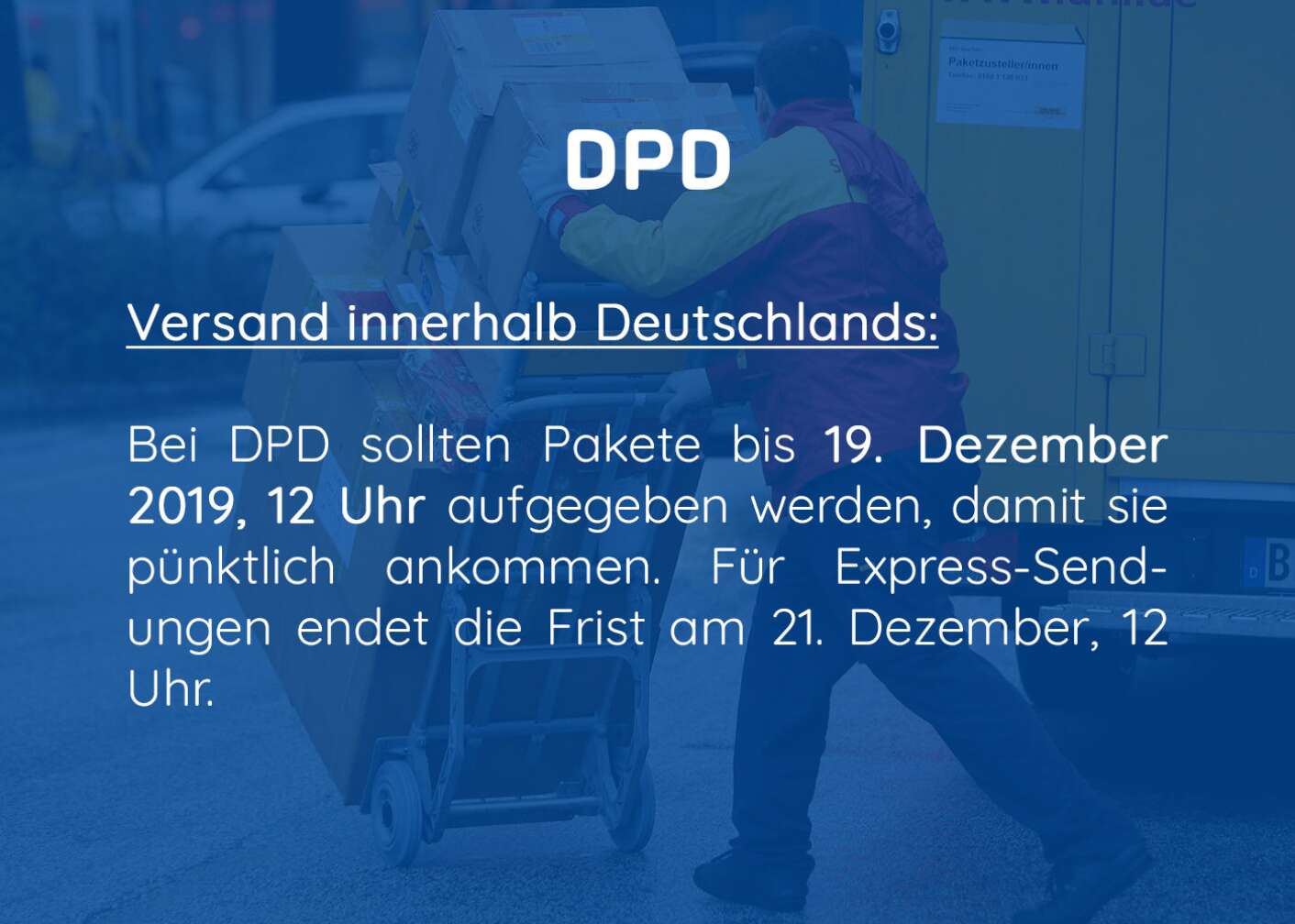 DPD Frist Text