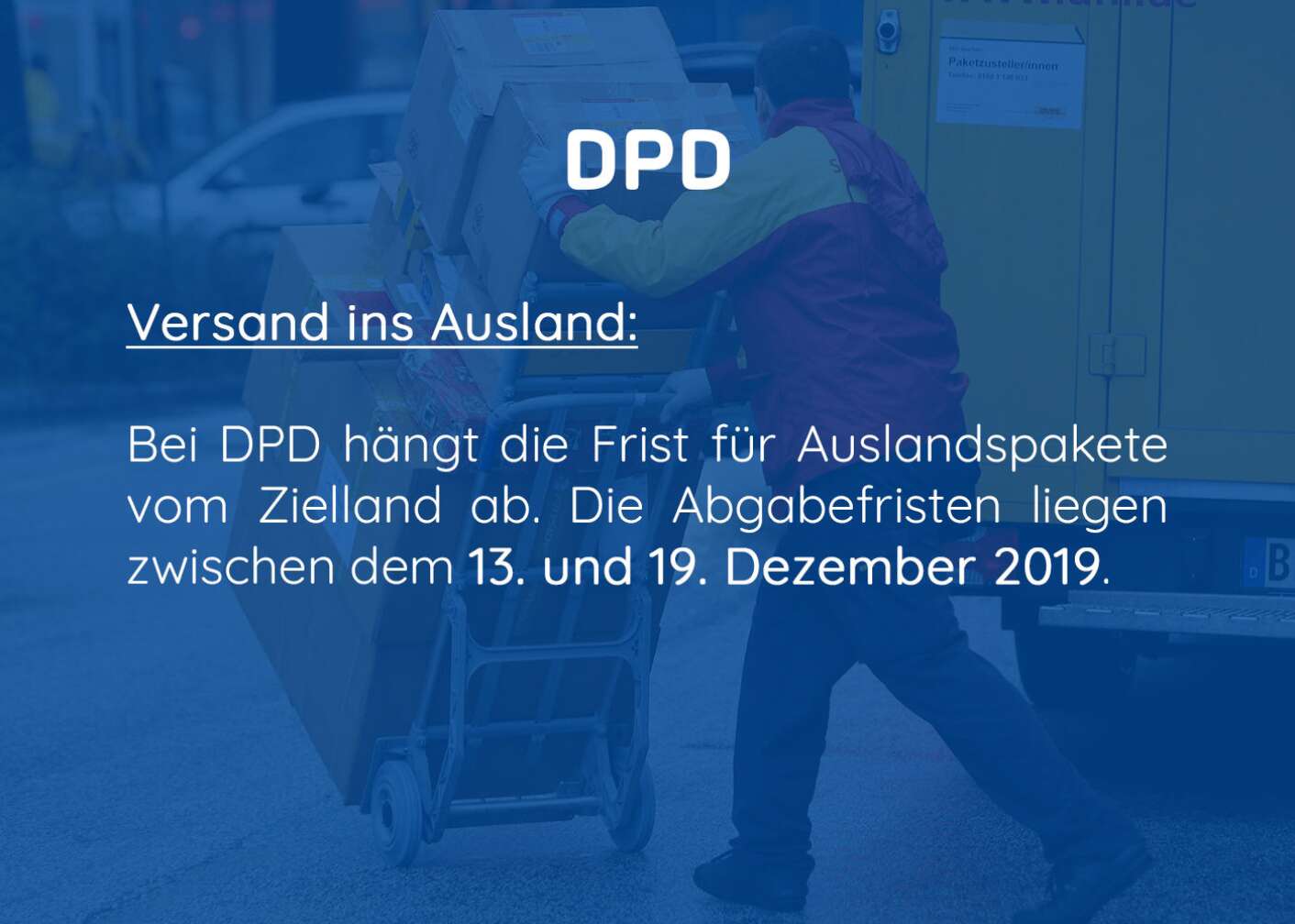 DPD Frist Text