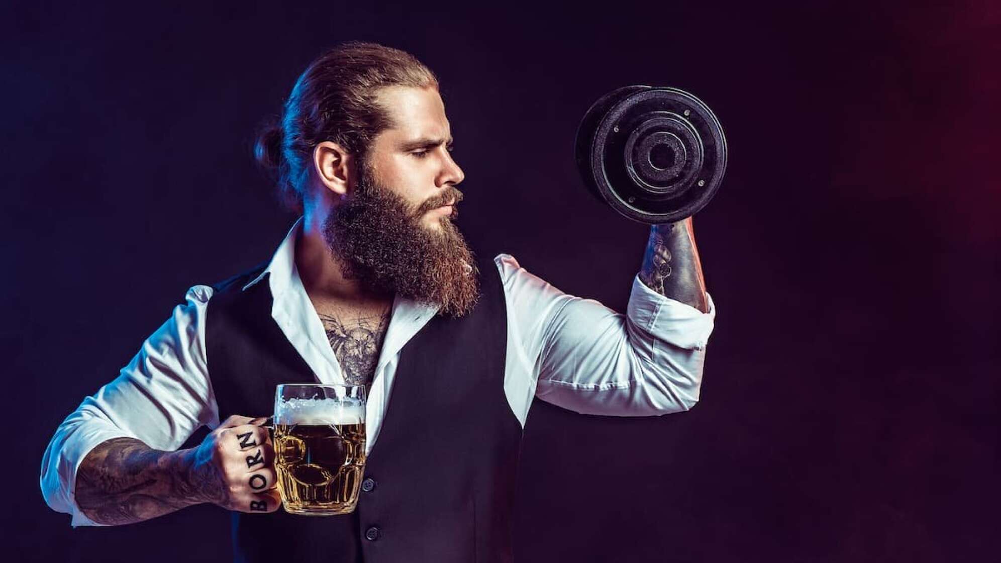Bier und Fitness