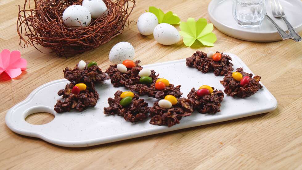 Osternest-Cookies