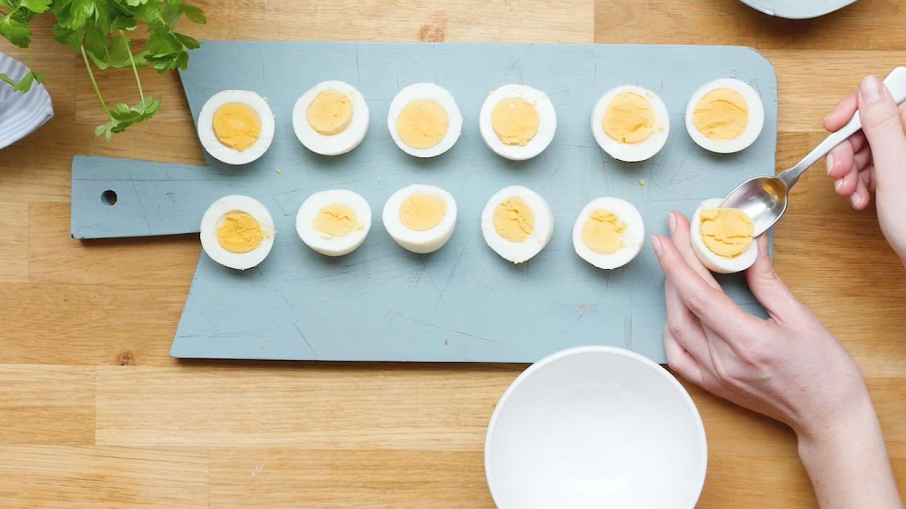 Gefüllte Eier-Küken Rezept