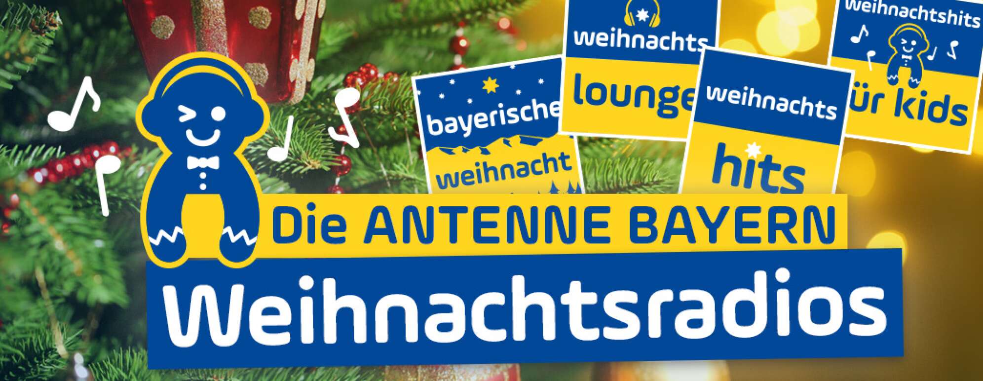 Weihnachten auf ANTENNE BAYERN