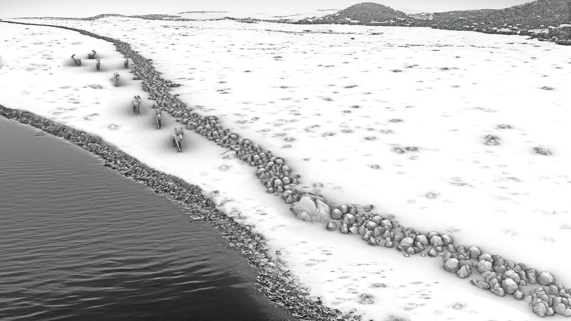 Spuren der Eiszeitjäger in der Ostsee entdeckt