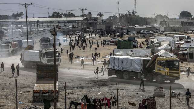 Ansturm auf Hilfsgüter in Gaza - Armee schießt auf Gruppe