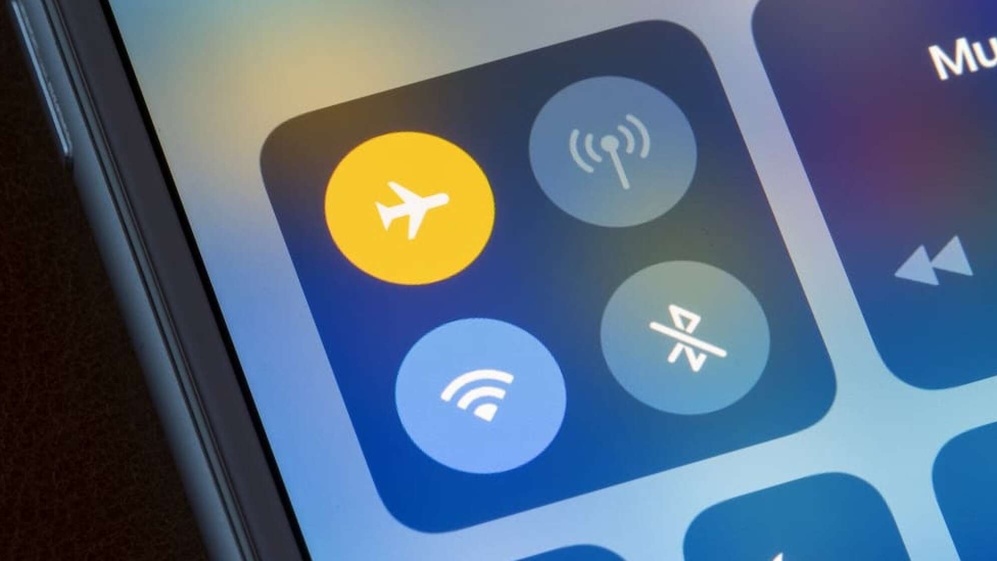 Flugmodus auf dem Handy