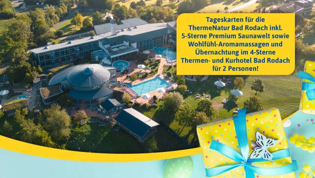 Die ANTENNE BAYERN Osternester: Therme Natur in Bad Rodach