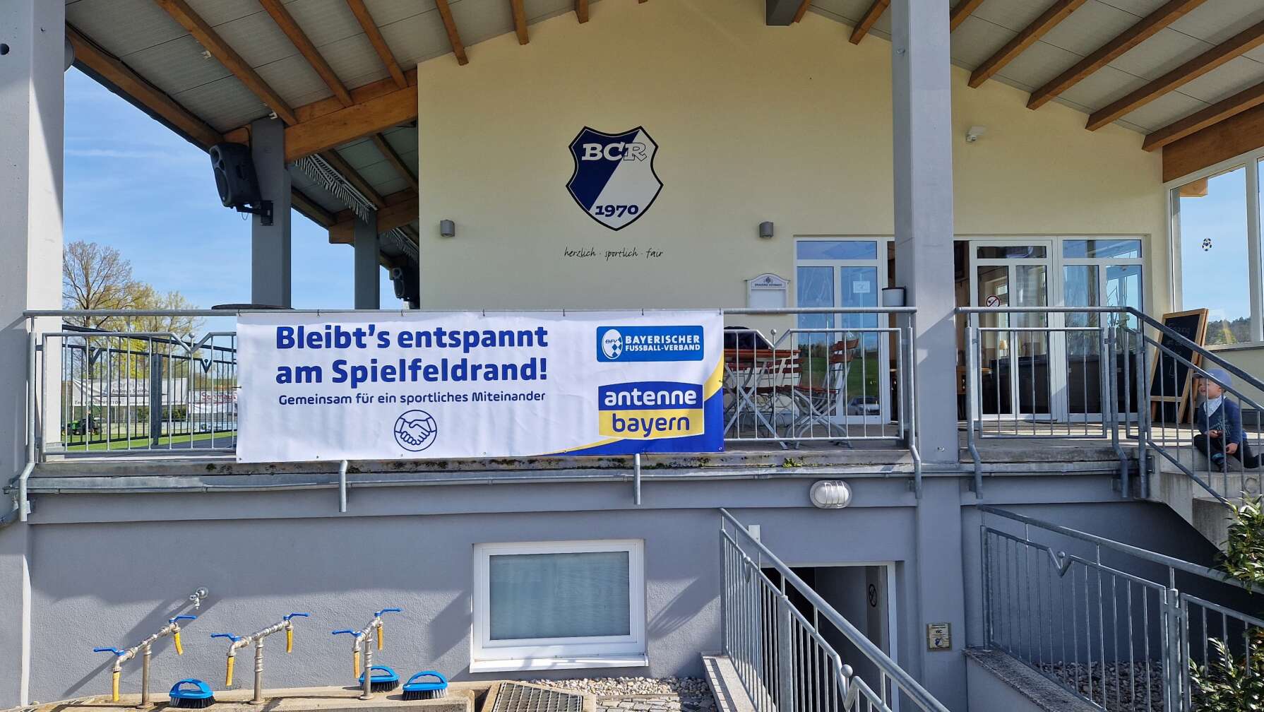 Bleibts entspannt am Spielfeldrand