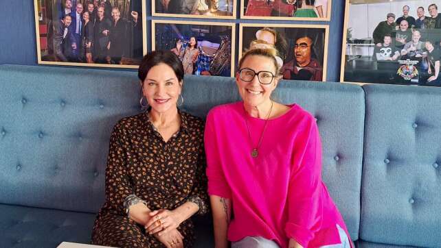 Schauspielerin Marisa Burger im Sonntagsfrühstück