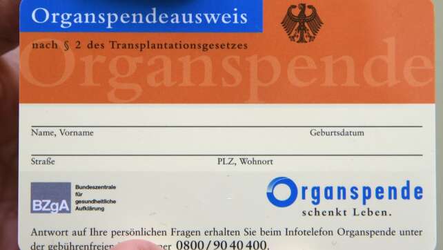 Organspendeausweis: Wie funktioniert das eigentlich?