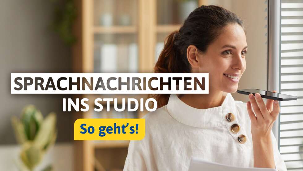 Wie kann ich eine Sprachnachricht ins ANTENNE BAYERN Studio schicken?