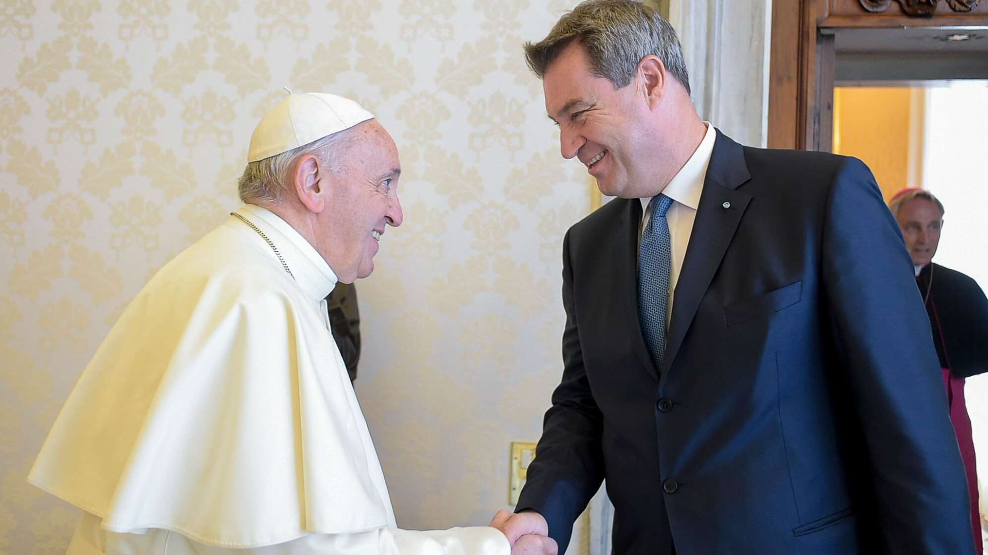 Bayerns Ministerpräsident im Vatikan