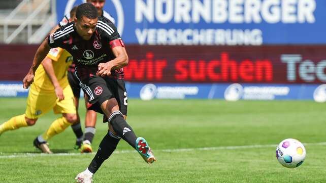 Nürnberg befreit sich von Sorgen: Ligaverbleib nach 3:0