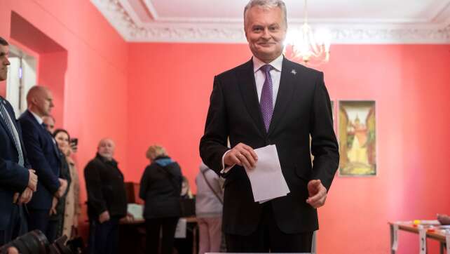 Präsidentenwahl in Litauen - Nauseda klarer Favorit