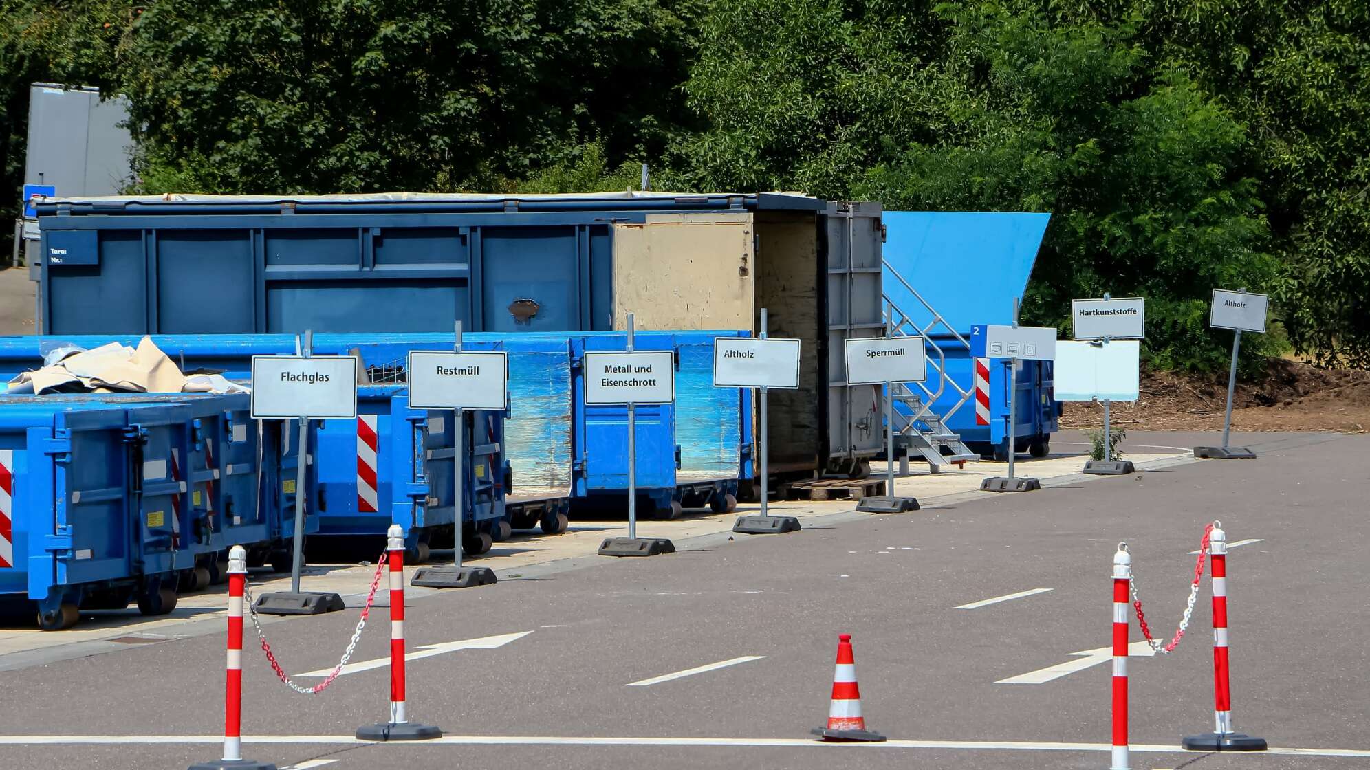 Self-Service-Wertstoffhof Pöcking: Flexible Entsorgung