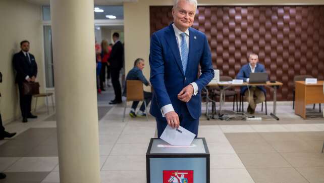 Amtsinhaber Nauseda gewinnt Präsidentenwahl in Litauen klar