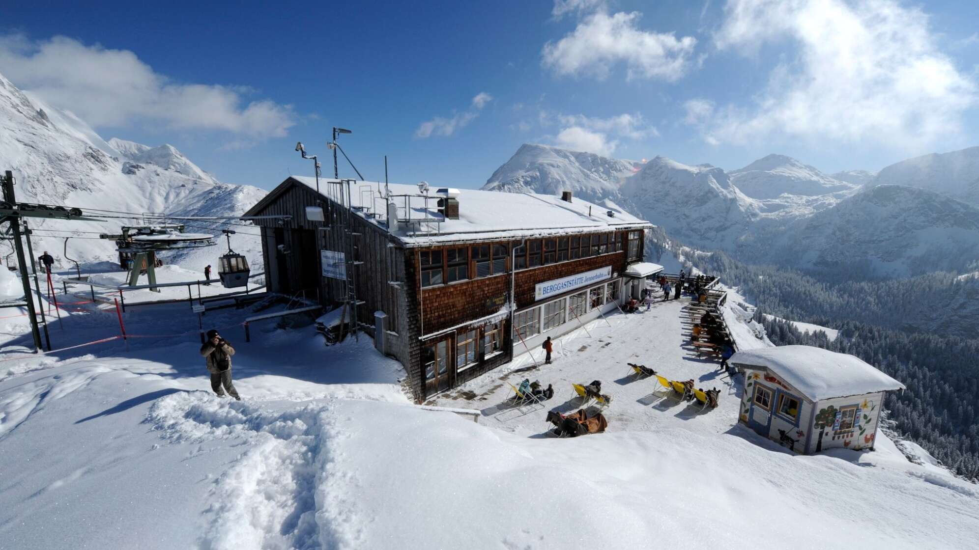 Alte Bergstation der Jennerbahn