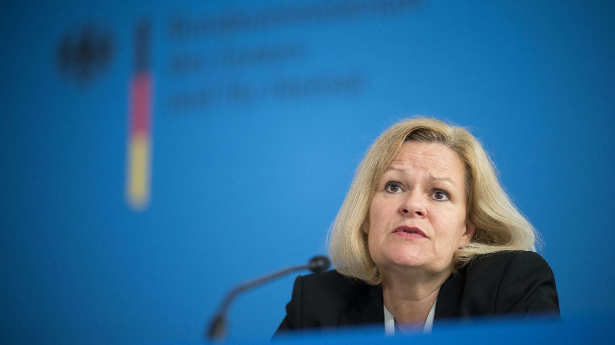 Innenministerin Nancy Faeser