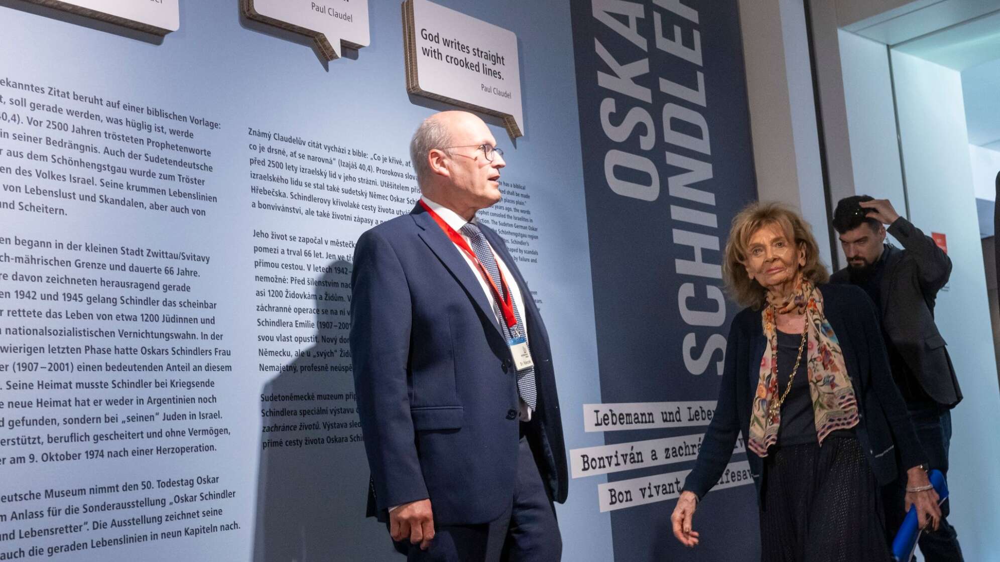 Ausstellung "Oskar Schindler, Lebemann und Lebensretter"