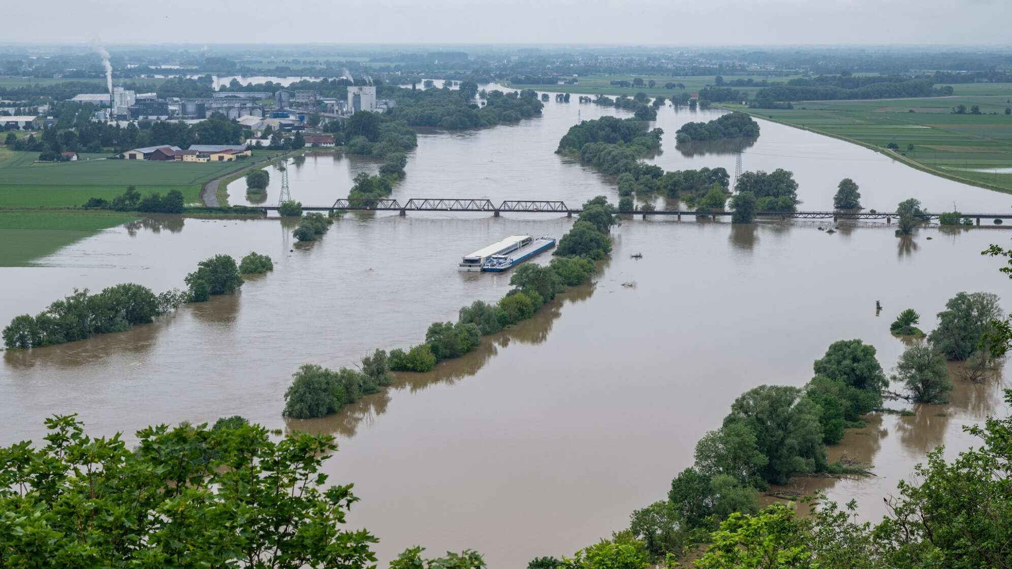 Hochwasser in Bayern - Bogen