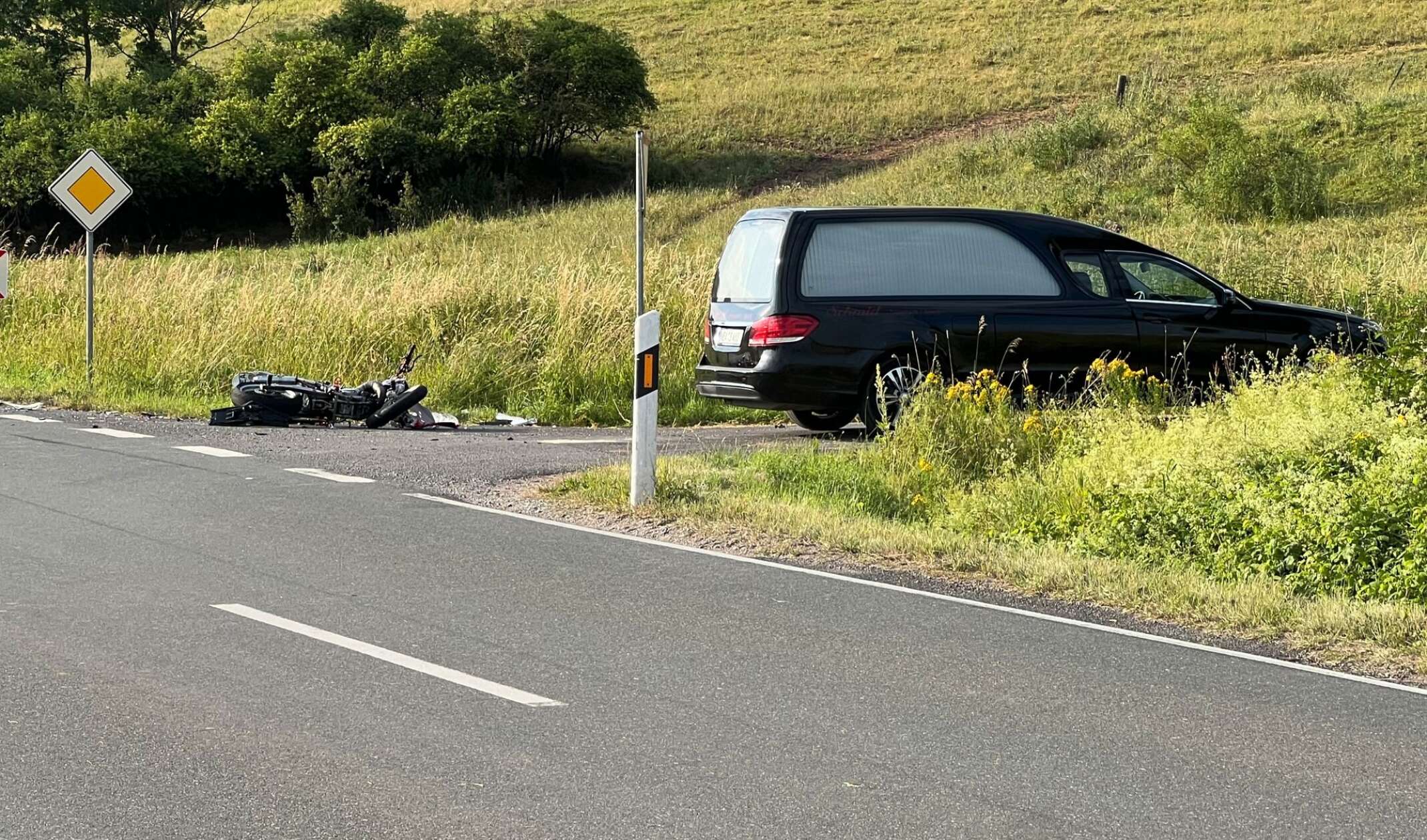 Vier tödliche MotorradUnfälle am Wochenende in Bayern