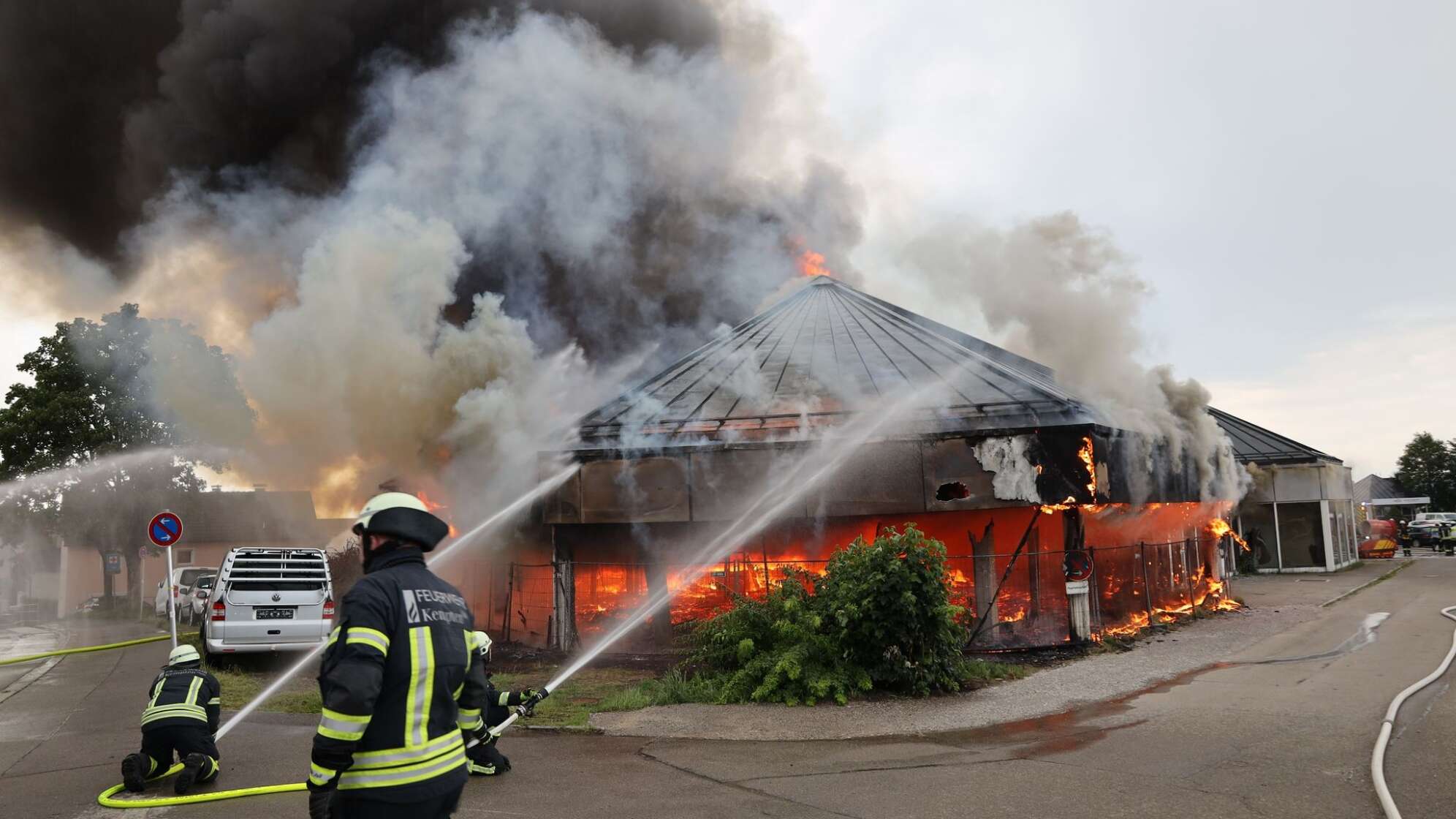 Millionenschaden nach Großbrand in Kempten