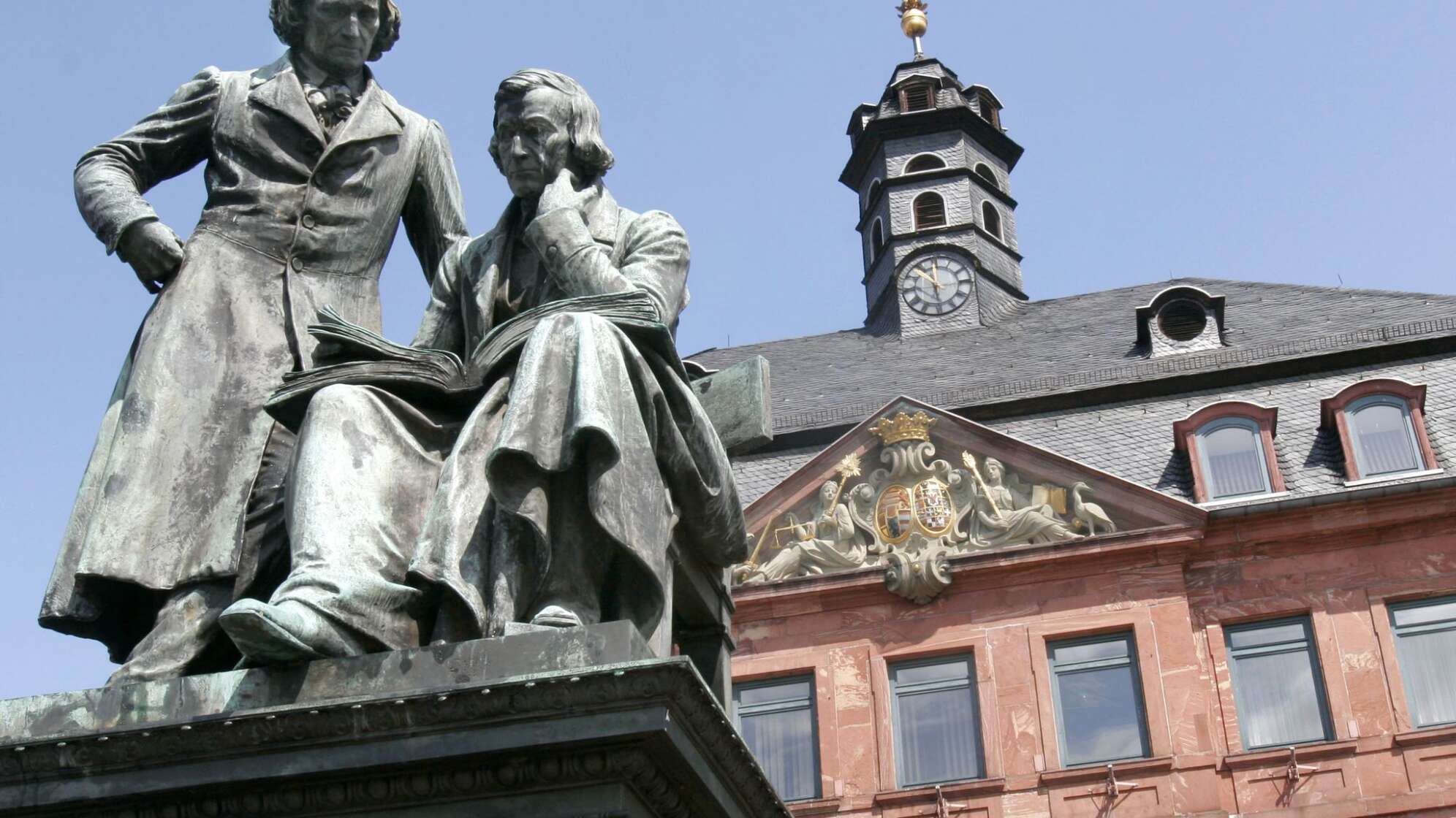 Brüder Grimm-Denkmal in Hanau