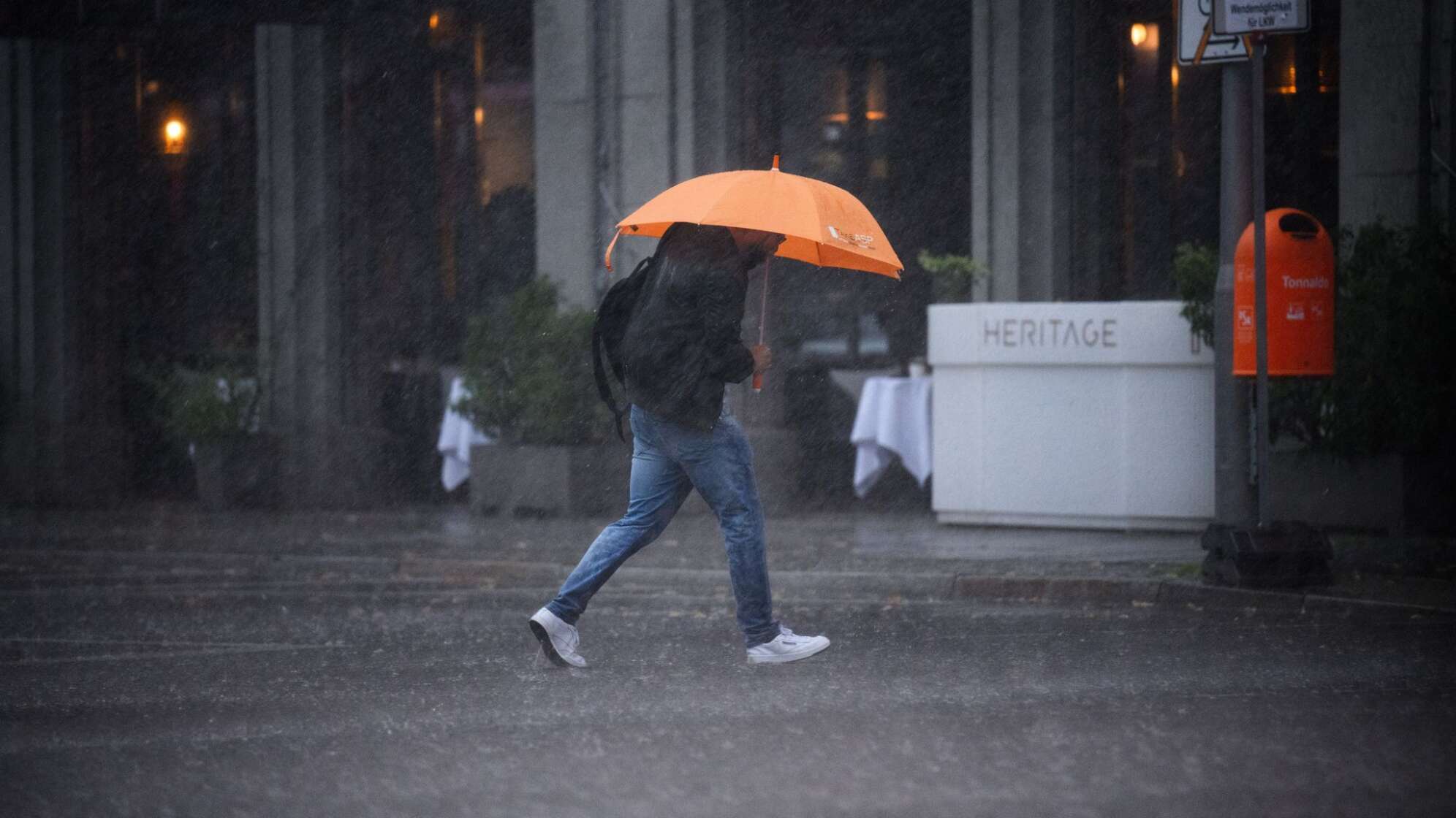 Gewitter über Berlin