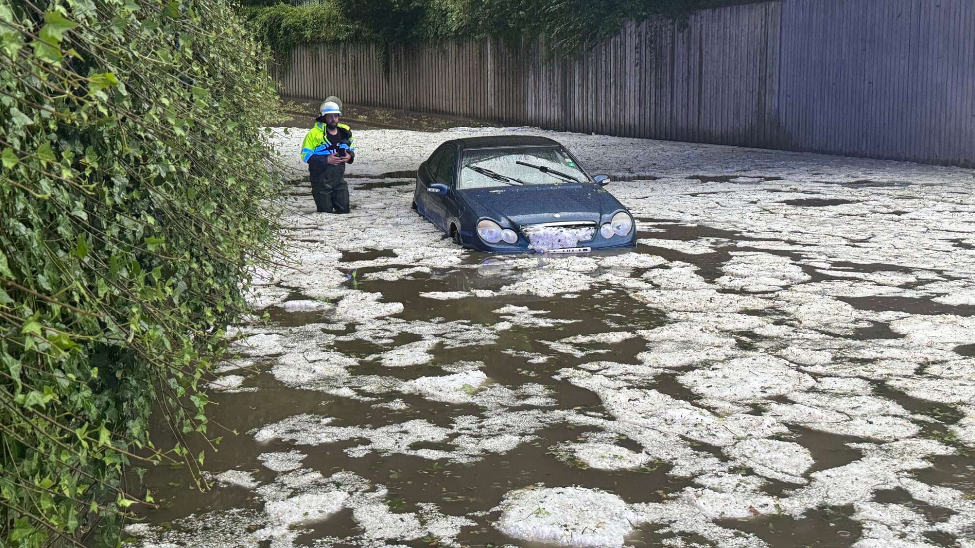 Unwetter im Allgäu
