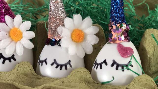 DIY: Einhorn-Ostereier