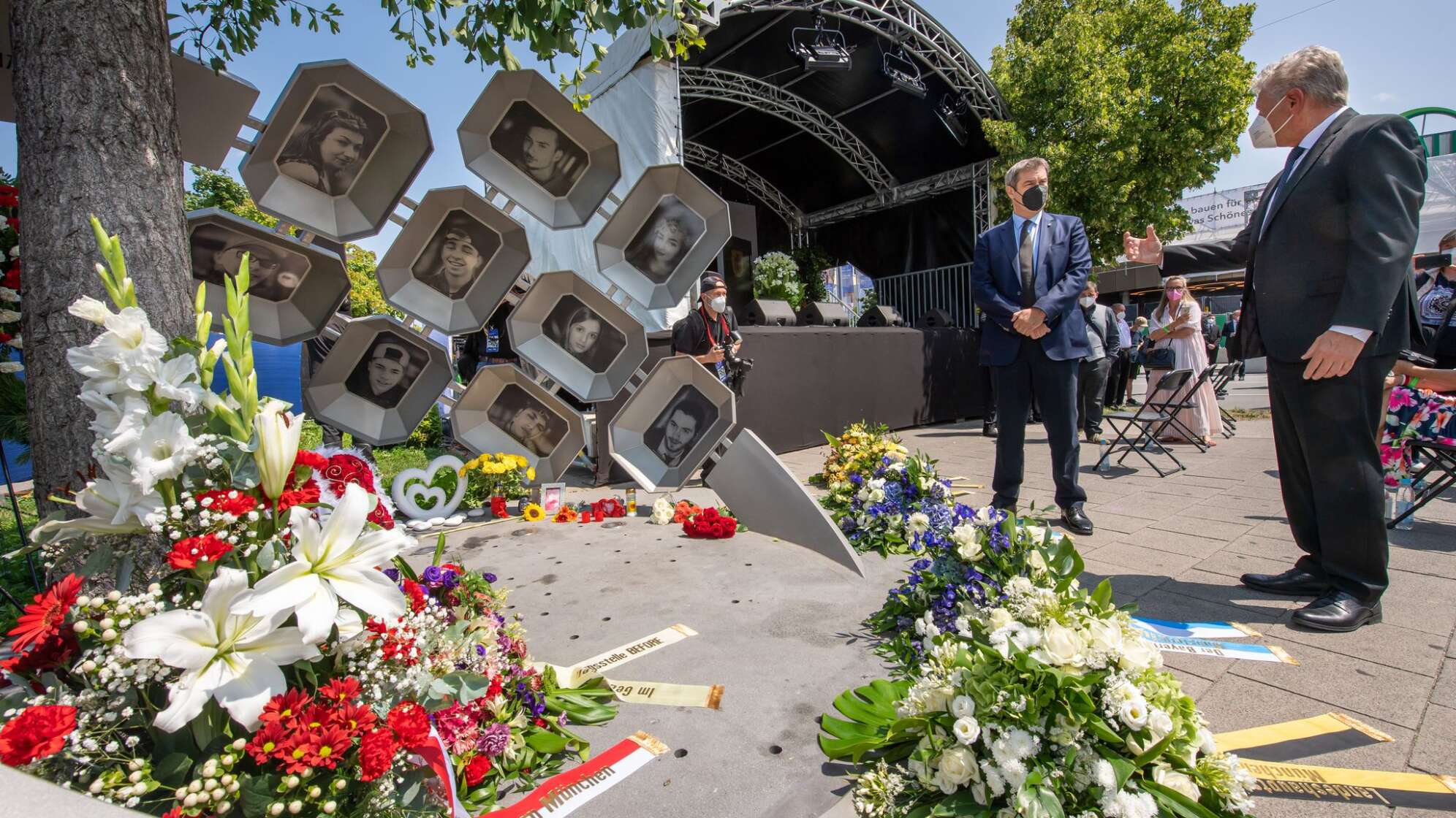 Gedenkveranstaltung fünfter Jahrestag OEZ-Anschlag