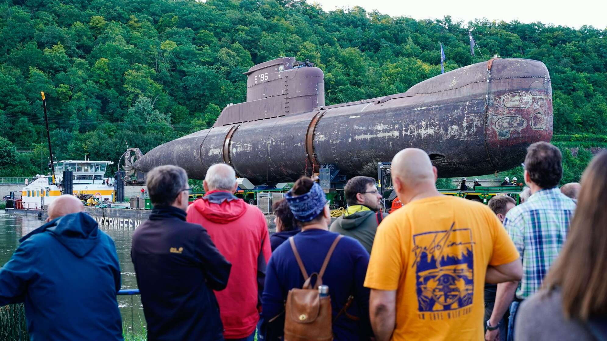 U17: Transport erst auf dem Wasser, dann zu Land