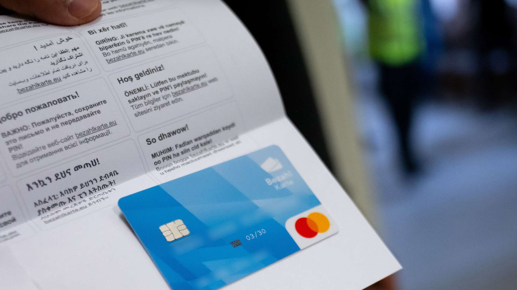 Bayerische Bezahlkarte für Flüchtlinge
