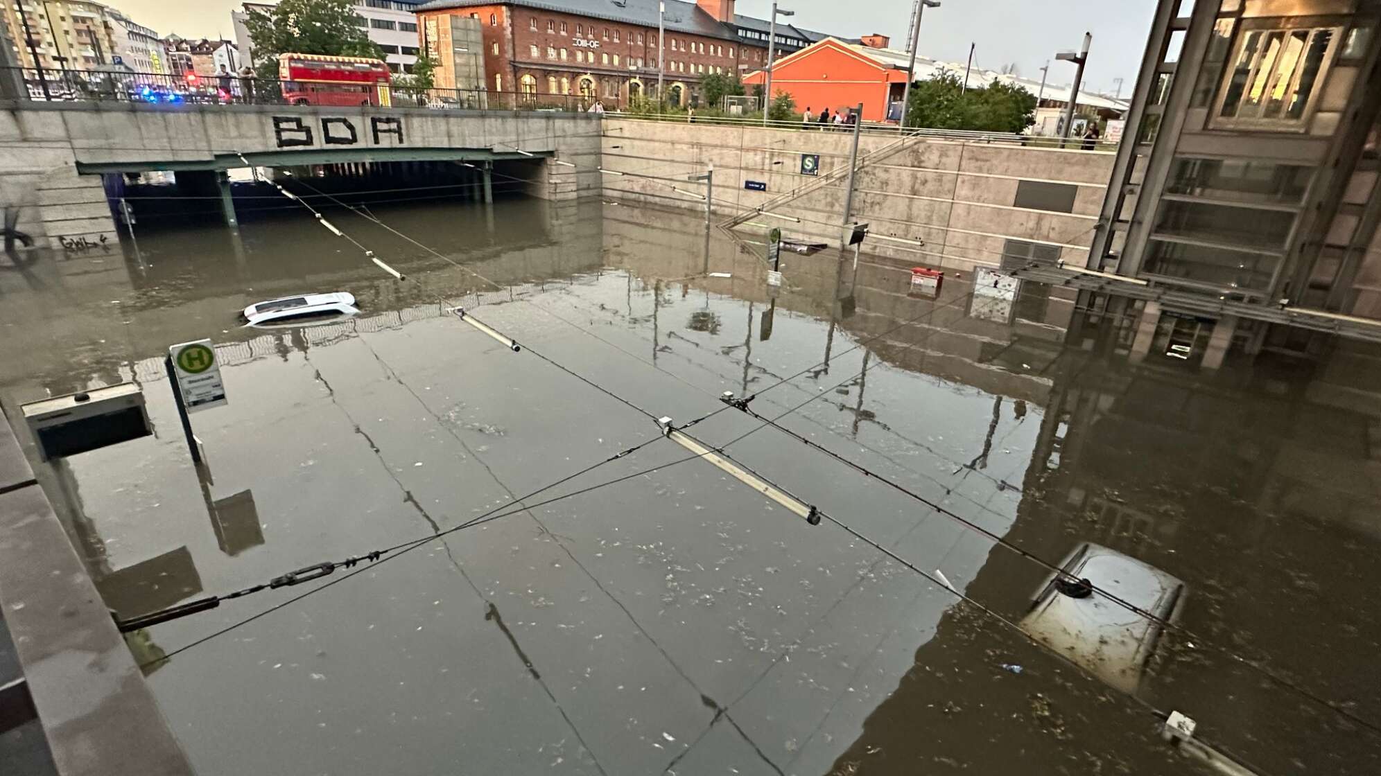 Unwetter in Nürnberg