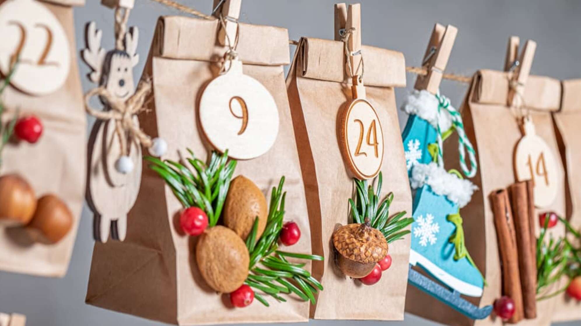 Selbst befüllter Adventskalender