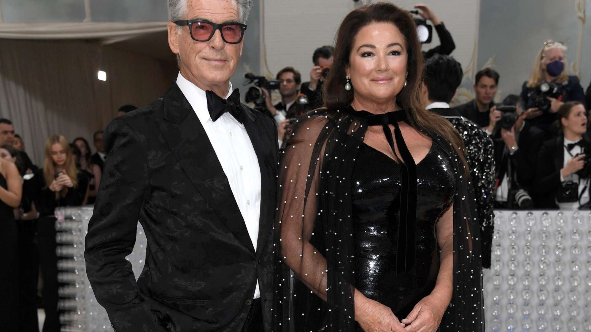 Pierce Brosnan und Keely Shaye Smith