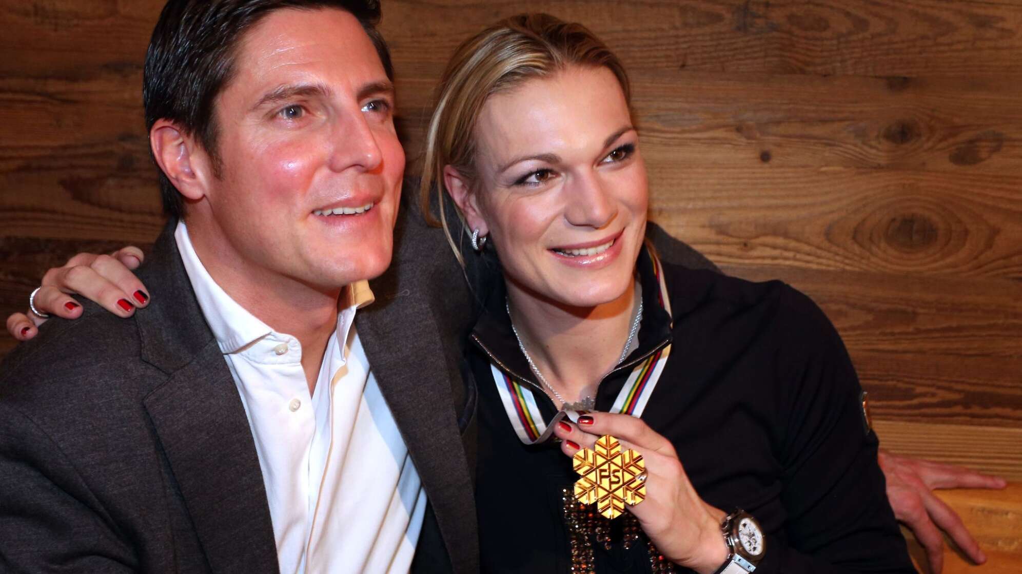 Maria Höfl-Riesch und Marcus Höfl
