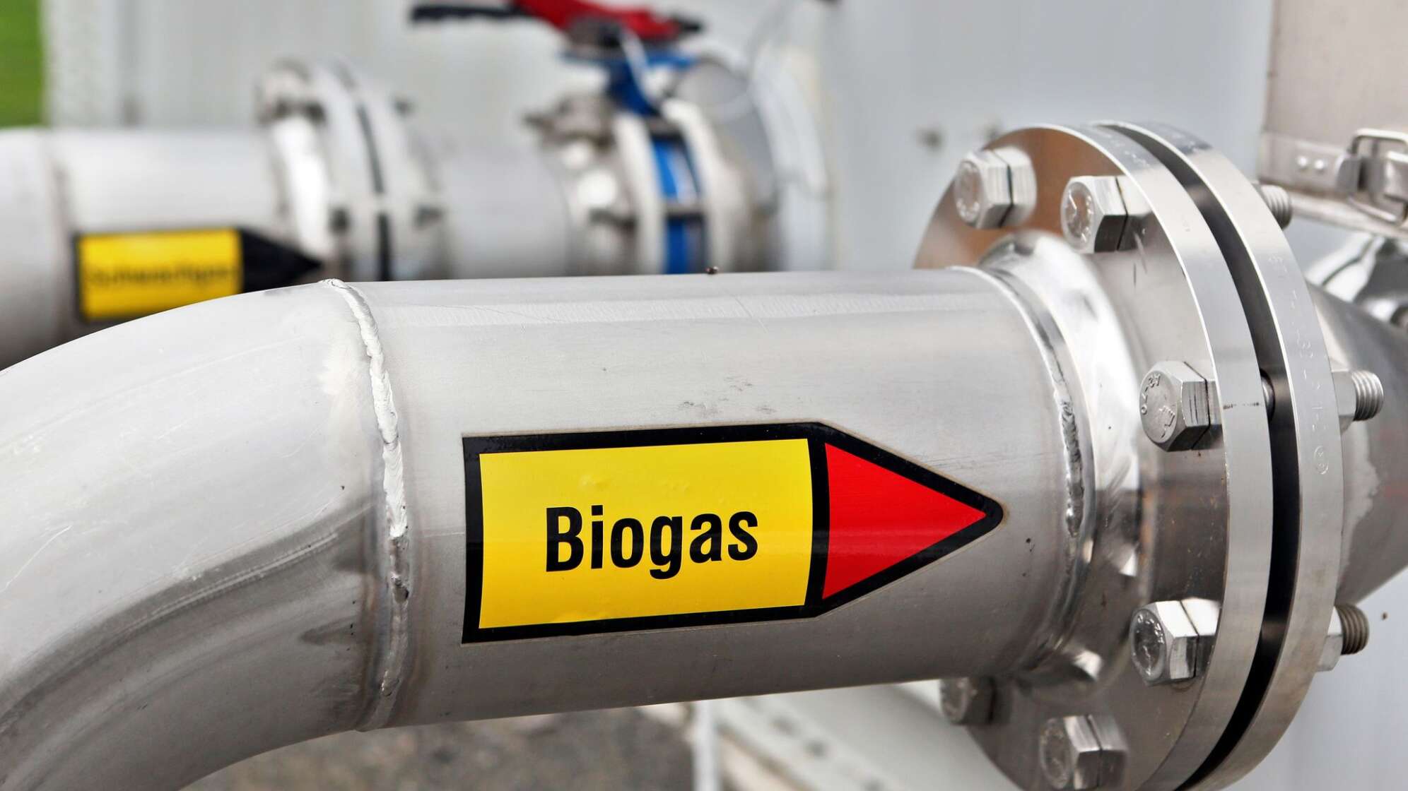 Stoffe aus Biogasanlage ausgelaufen