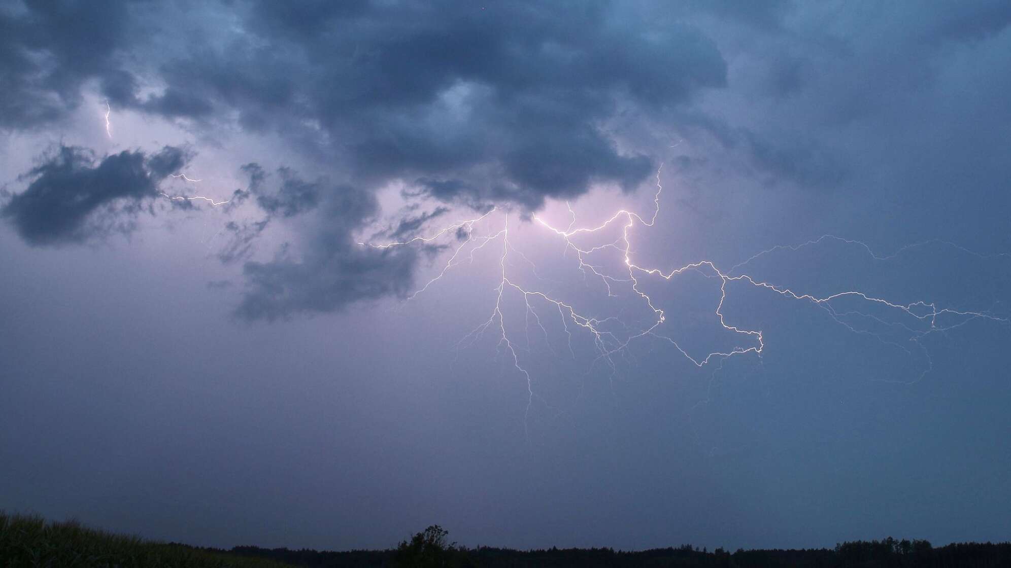 Gewitter in Bayern