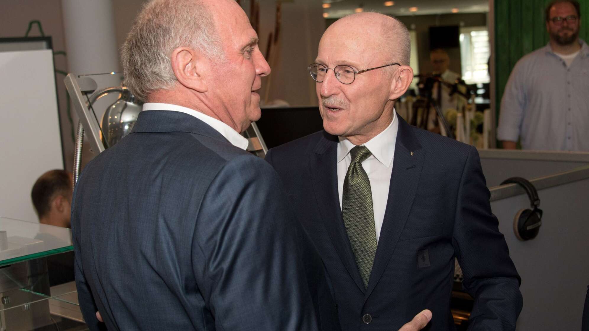Uli Hoeneß und Willi Lemke