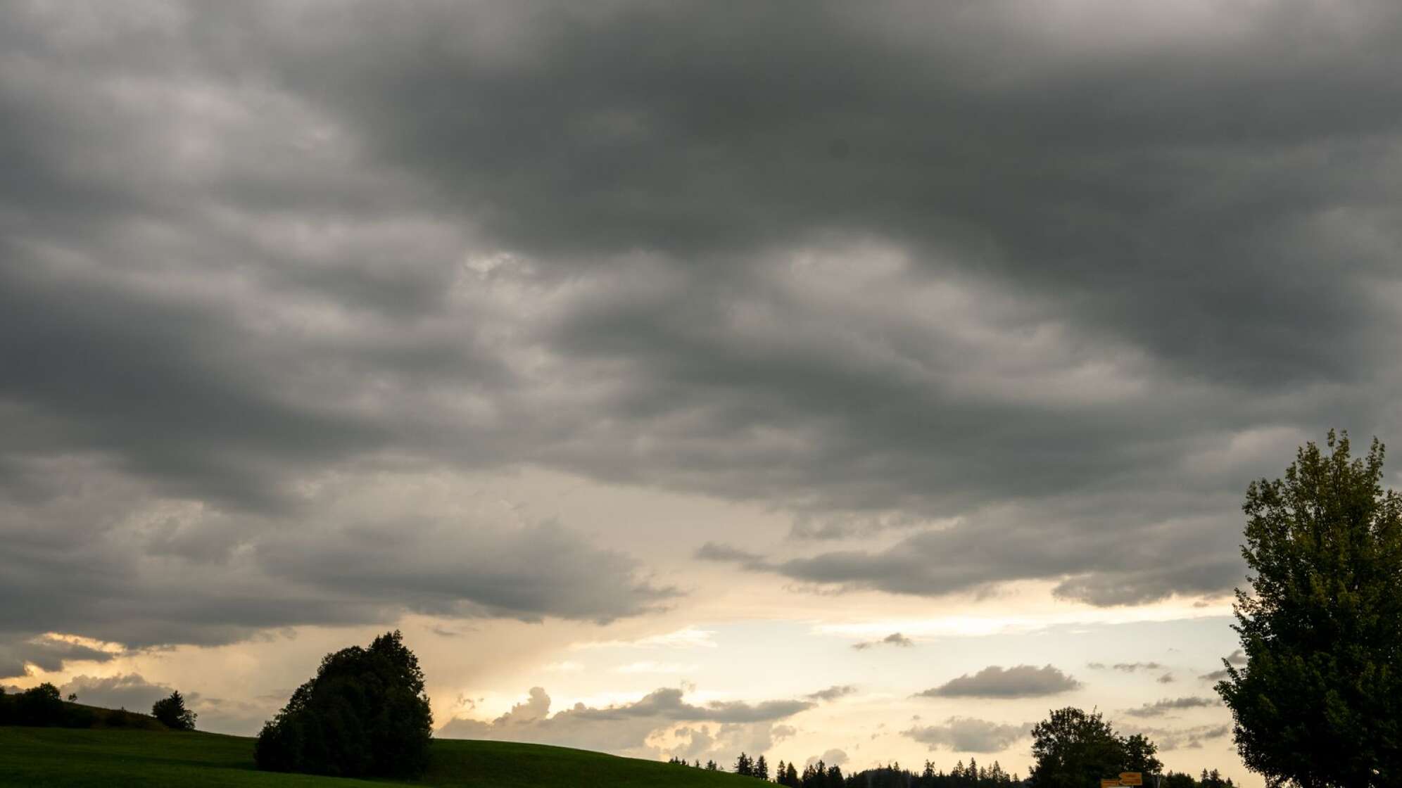 Gewitterstimmung im Allgäu