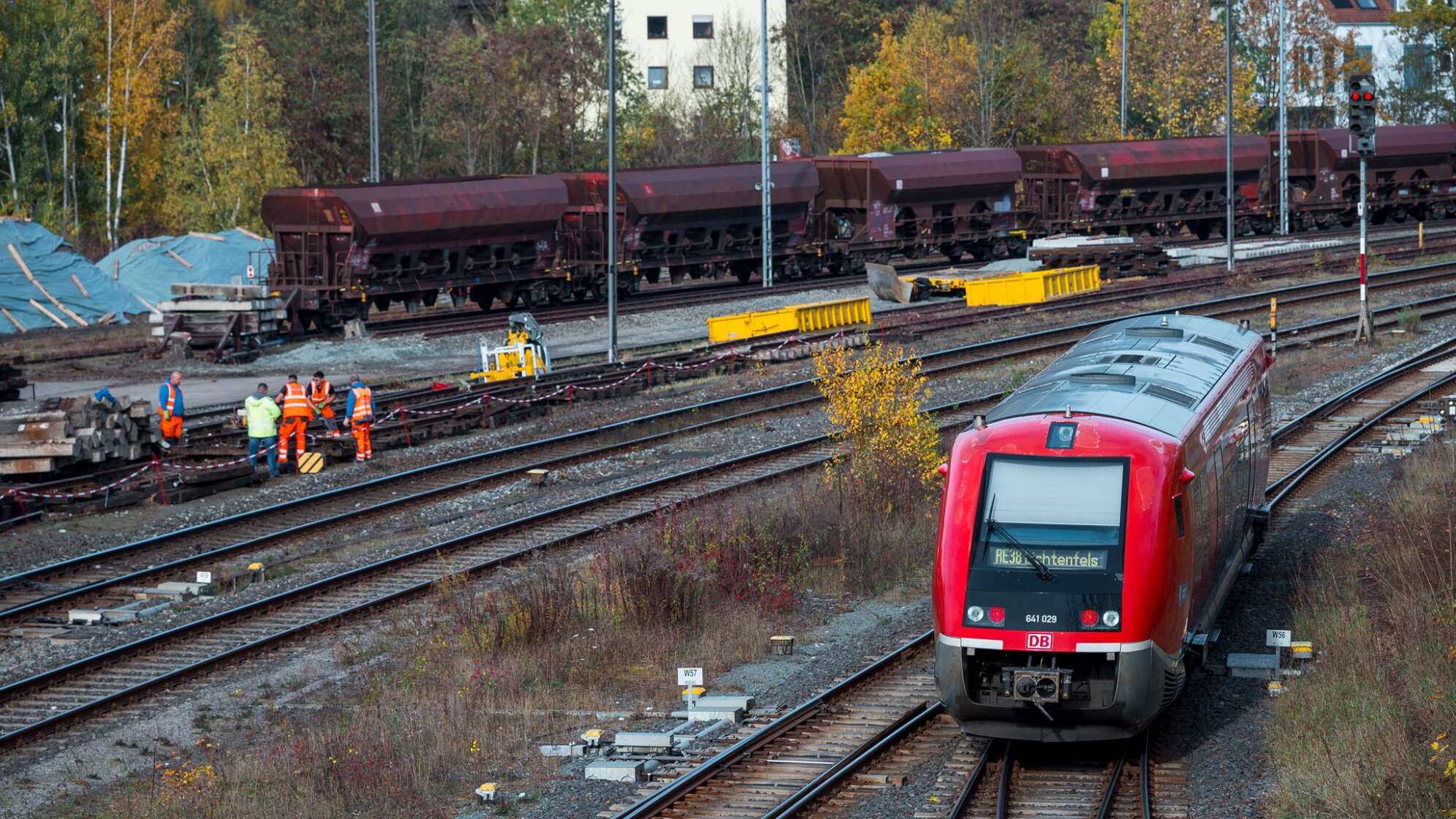 Franken-Sachsen-Magistrale der Bahn