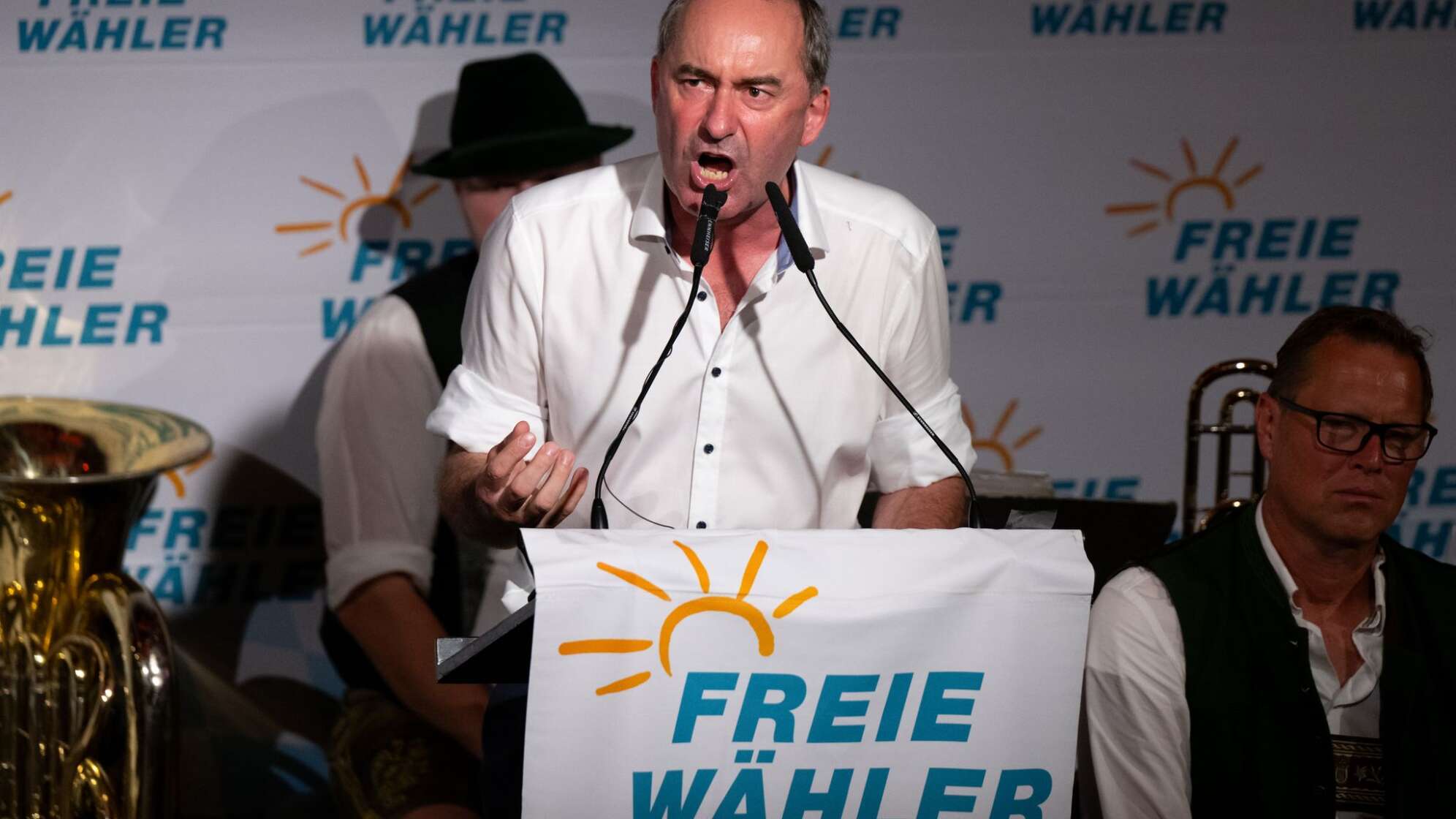 Politischer Frühschoppen auf dem Volksfest Gillamoos